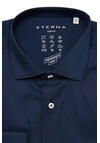 Produktbild fr 'ETERNA Slim Fit Performence Hemd Langarm New Kent Stretch nachtblau'