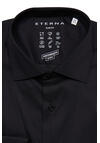 Produktbild fr 'ETERNA Slim Fit Performence Hemd Langarm New Kent Stretch schwarz'