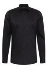 Produktbild fr 'ETERNA Slim Fit Performence Hemd Langarm New Kent Stretch schwarz'