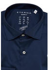 Produktbild fr 'ETERNA Modern Fit Performence Hemd Langarm New Kent Stretch nachtblau'