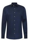 Produktbild fr 'ETERNA Modern Fit Performence Hemd Langarm New Kent Stretch nachtblau'
