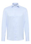 Produktbild fr 'ETERNA Modern Fit 1863 Hemd Langarm Haifischkragen Twill Streifen blau'
