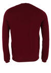 Produktbild fr 'ETERNA Pullover Langarm Rundhals Merinowolle Strick dunkelrot'
