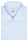 Produktbild fr 'ETERNA Modern Fit Hemd Halbarm New Kent Kragen Popeline hellblau'