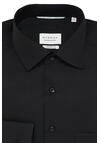Produktbild fr 'ETERNA Comfort Fit Hemd Langarm New Kent Kragen Popeline schwarz'