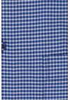 Produktbild fr 'ETERNA Modern Fit Hemd Langarm Button Down Kragen Karo blau'
