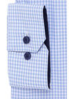 Produktbild fr 'ETERNA Modern Fit Hemd Langarm Button Down Kragen Karo hellblau'