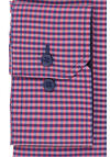 Produktbild fr 'ETERNA Comfort Fit Hemd Langarm Button Down Kragen Karo rot'
