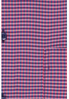 Produktbild fr 'ETERNA Comfort Fit Hemd Langarm Button Down Kragen Karo rot'