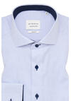 Produktbild fr 'ETERNA Slim Fit Hemd Langarm Haifischkragen Muster blau'