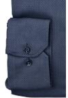 Produktbild fr 'ETERNA Modern Fit Hemd super langer Arm Haifischkragen Muster blau'