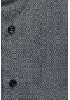 Produktbild fr 'ETERNA Modern Fit Hemd super langer Arm Haifischkragen Muster grau'