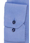 Produktbild fr 'ETERNA Modern Fit Hemd super langer Arm Haifischkragen Muster hellblau'