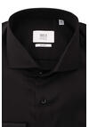 Produktbild fr 'ETERNA Slim Fit 1863 Hemd Langarm Haifischkragen Twill schwarz'