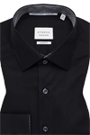 Produktbild fr 'ETERNA Modern Fit Hemd Langarm New Kent Kragen schwarz'