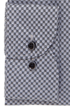 Produktbild fr 'ETERNA Modern Fit Hemd Langarm New Kent Kragen Muster grau'