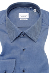 Produktbild fr 'ETERNA Comfort Fit Dynamic Cotton Hemd Langarm Struktur dunkelblau'