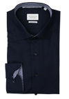 Produktbild fr 'ETERNA Comfort Fit Hemd extra kurzer Arm New Kent Kragen dunkelblau'