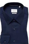 Produktbild fr 'ETERNA Comfort Fit Dynamic Cotton Hemd Langarm Struktur dunkelblau'