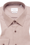Produktbild fr 'ETERNA Comfort Fit Dynamic Cotton Hemd Langarm Struktur braun'