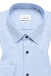 Produktbild fr 'ETERNA Slim Fit Dynamic Cotton Hemd Langarm Struktur hellblau'