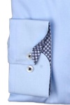 Produktbild fr 'ETERNA Slim Fit Hemd extra langer Arm New Kent Kragen hellblau'