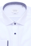 Produktbild fr 'ETERNA Slim Fit Hemd Langarm New Kent Kragen wei'