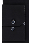 Produktbild fr 'ETERNA Slim Fit Hemd Langarm New Kent Kragen schwarz'