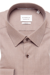 Produktbild fr 'ETERNA Slim Fit Dynamic Cotton Hemd Langarm Struktur braun'
