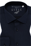 Produktbild fr 'ETERNA Slim Fit Hemd Performance Shirt Langarm New Kent Kragen schwarz'