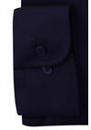 Produktbild fr 'ETERNA Slim Fit Cover Hemd Langarm blickdichter Twill nachtblau'