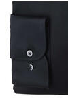 Produktbild fr 'ETERNA Slim Fit Cover Hemd Langarm blickdichter Twill schwarz'