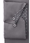Produktbild f�r 'ETERNA Modern Fit Hemd super langer Arm New Kent Kragen Stretch grau'