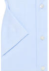 Produktbild fr 'ETERNA Modern Fit Hemd Halbarm New Kent Kragen Blickdicht hellblau'