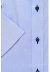 Produktbild fr 'ETERNA Comfort Fit Hemd Halbarm New Kent Kragen Oxford blau'