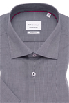 Produktbild f�r 'ETERNA Modern Fit Hemd Halbarm New Kent Kragen Struktur nachtblau'