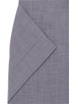 Produktbild f�r 'ETERNA Modern Fit Hemd Halbarm New Kent Kragen Struktur nachtblau'