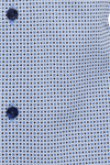 Produktbild f�r 'ETERNA Slim Fit Dynamic Cotton Hemd extra langer Arm Muster blau'