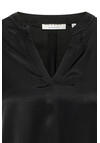Produktbild fr 'ETERNA Modern Fit Bluse Langarm Stehkragen reine Viskose schwarz'