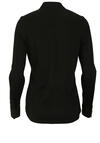 Produktbild fr 'ETERNA Fitted Bluse Langarm Hemdkragen reine Baumwolle schwarz'