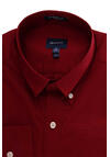 Produktbild fr 'GANT Regular Fit Hemd Langarm geknpft rot'