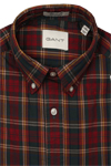 Produktbild f�r 'GANT Regular Hemd Langarm Button Down Kragen Multikaro rot'