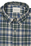 Produktbild f�r 'GANT Regular Hemd Langarm Button Down Kragen Multikaro blau'