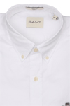 Produktbild fr 'GANT Slim Hemd Langarm Button Down Kragen Popeline wei'