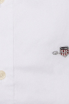Produktbild fr 'GANT Slim Hemd Langarm Button Down Kragen Popeline wei'