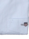 Produktbild fr 'GANT Regular Hemd Langarm Button Down Kragen Streifen hellblau'
