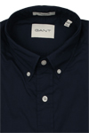 Produktbild fr 'GANT Regular Hemd Langarm Button Down Kragen Popeline nachtblau'