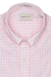 Produktbild fr 'GANT Regular Hemd Langarm Button Down Kragen Karo rosa'