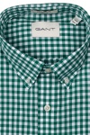 Produktbild fr 'GANT Regular Hemd Langarm Button Down Kragen Karo grn'