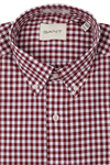 Produktbild f�r 'GANT Regular Hemd Langarm Button Down Kragen Karo dunkelrot'